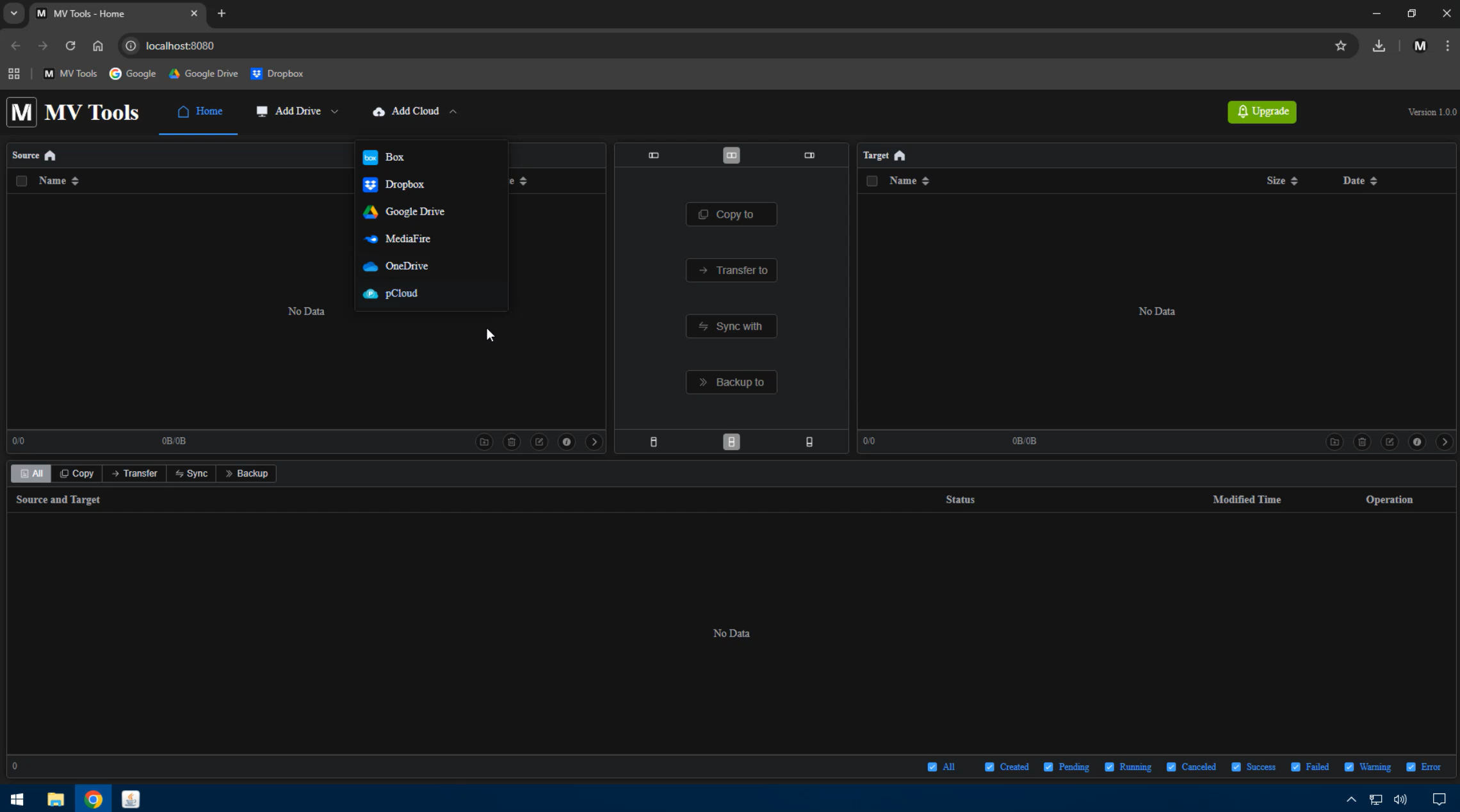 Start using MV Tools